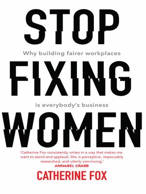 cover image of Stop Fixing Women